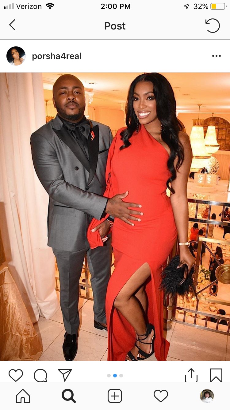 Couple Picture of Porsha Williams and her ex-husband