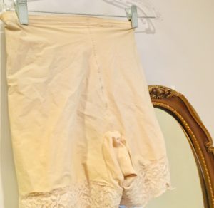 Spanx displayed on wall