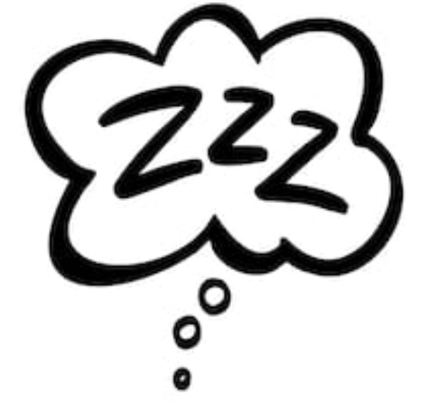 Scene promoting good sleep habits