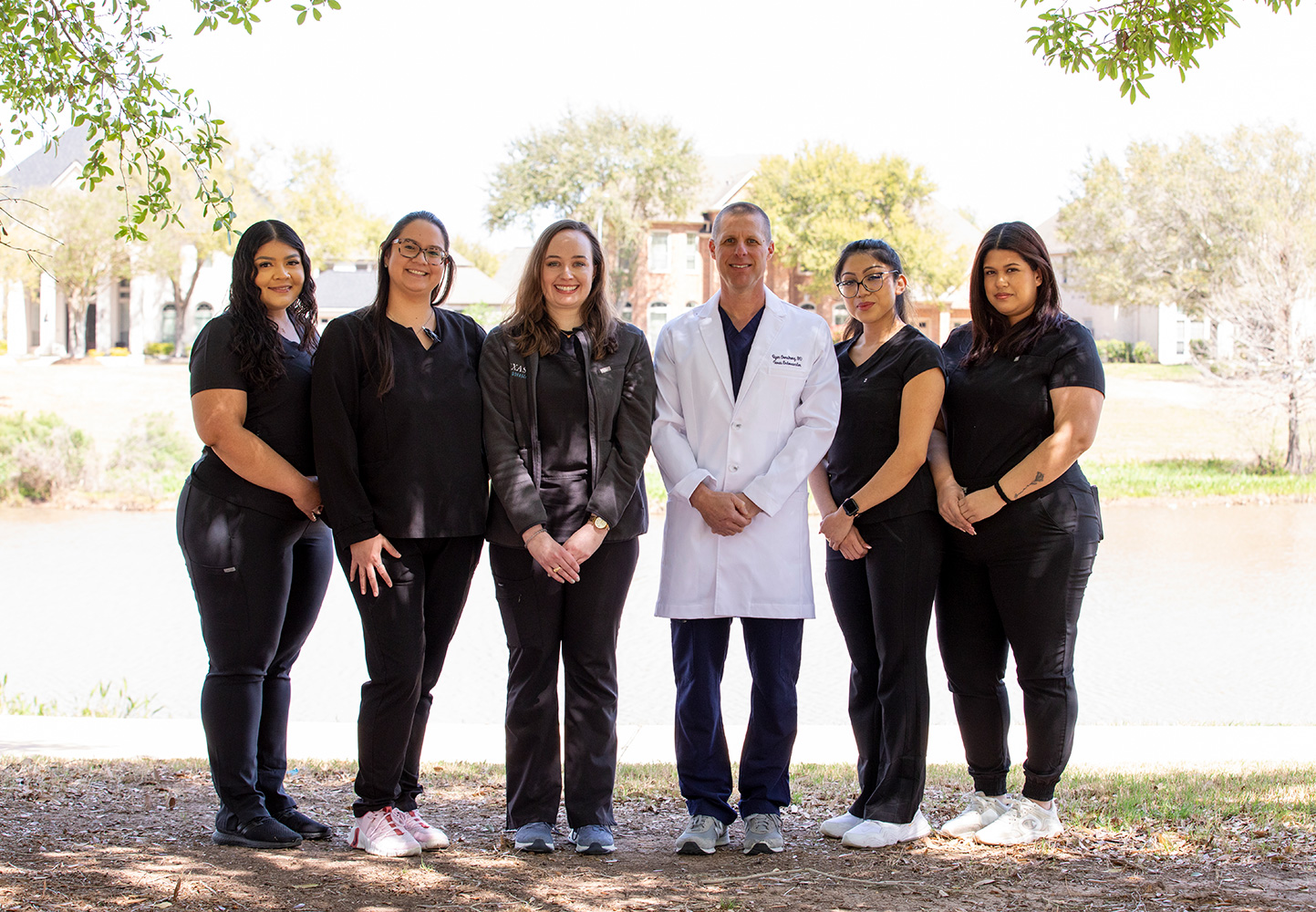 Group portrait of providers
