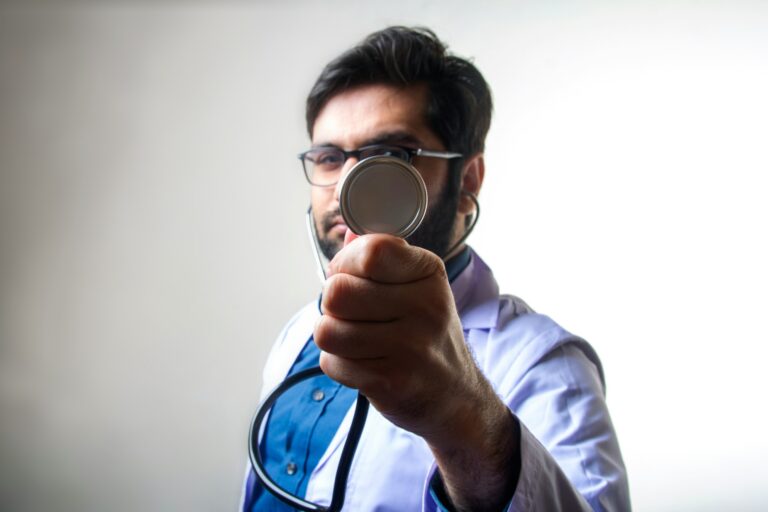 Doctor with stethoscope